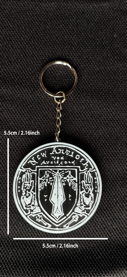 The Principality of New Antioch Faction 3D Printed Keychain