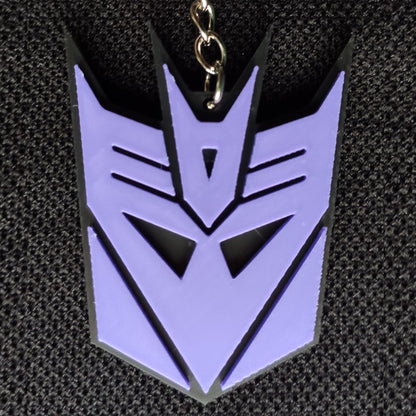 Transformers Decepticon 3D Printed Keychain