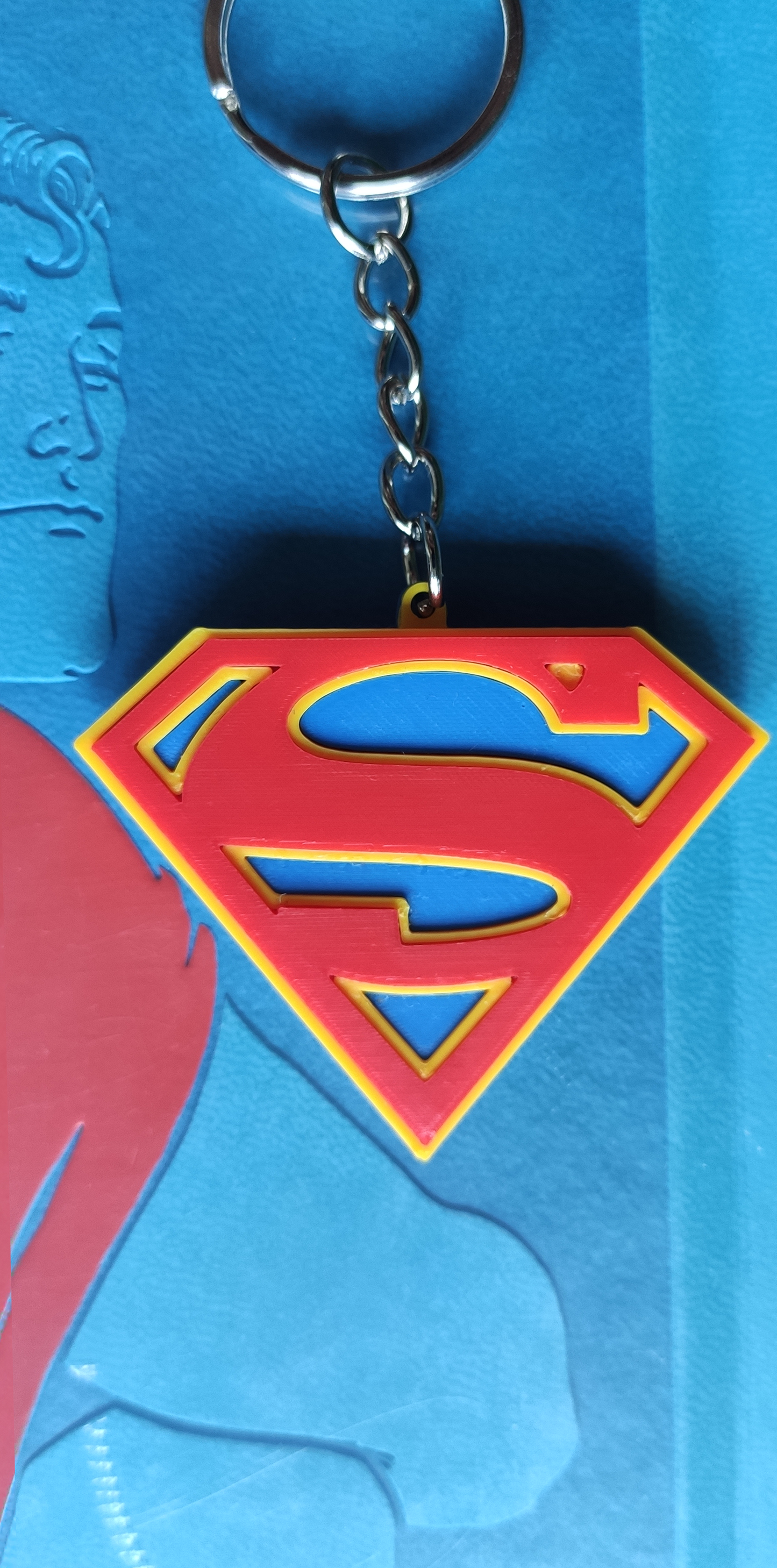 Supergirl CW 3D Printed Keychain