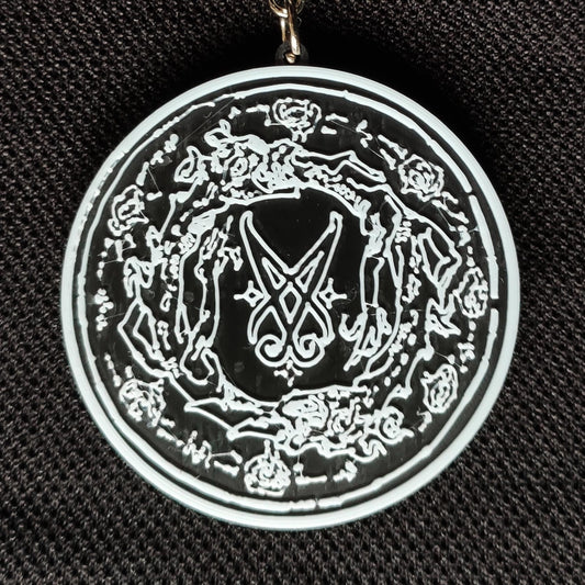 The Court of the Seven-Headed Serpent Faction 3D Printed Keychain