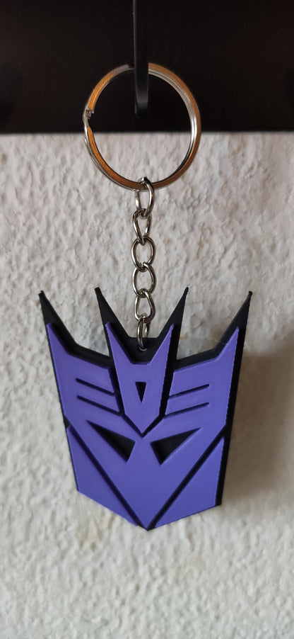 Transformers Decepticon 3D Printed Keychain