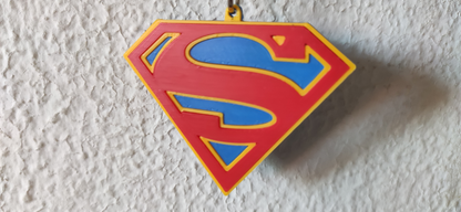 Supergirl CW 3D Printed Keychain