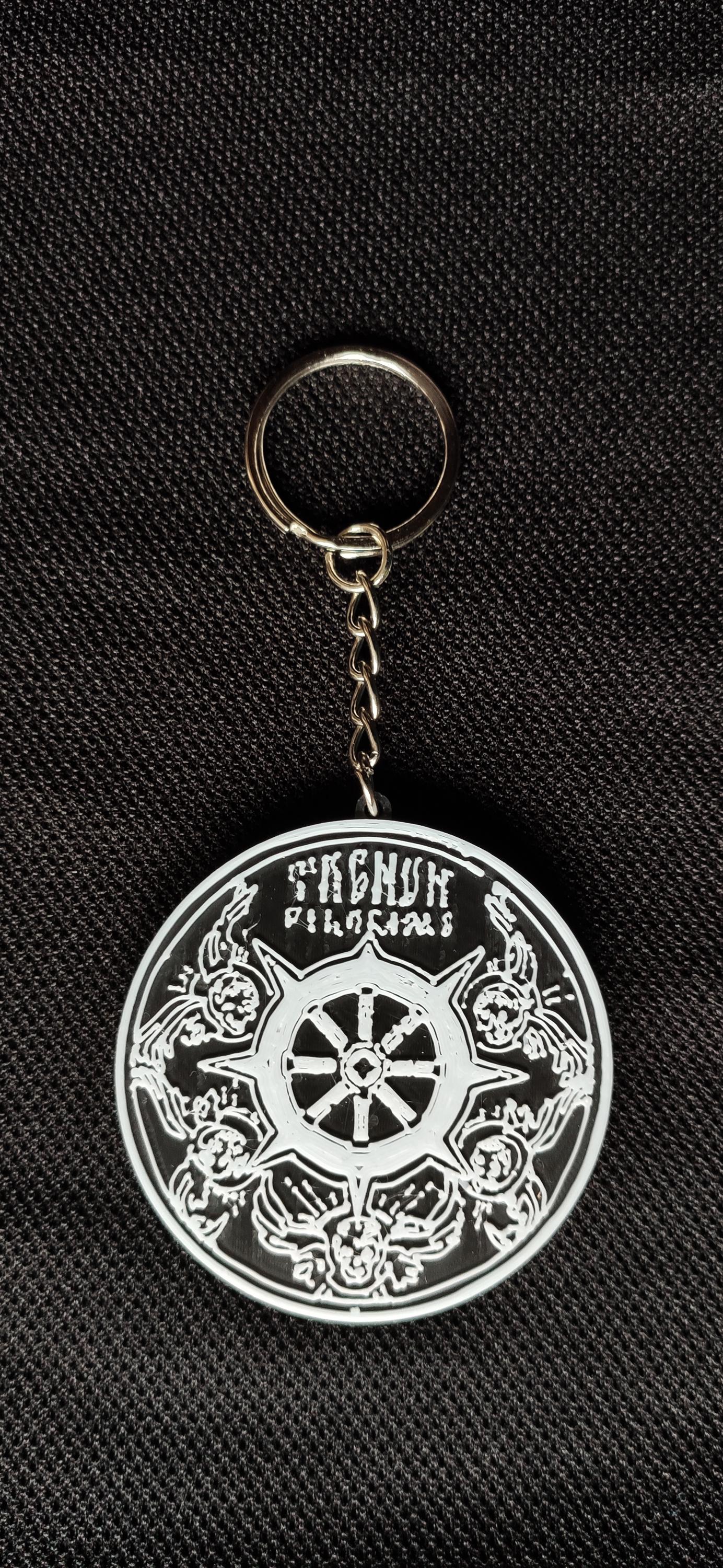 Trench Pilgrims Faction 3D Printed Keychain