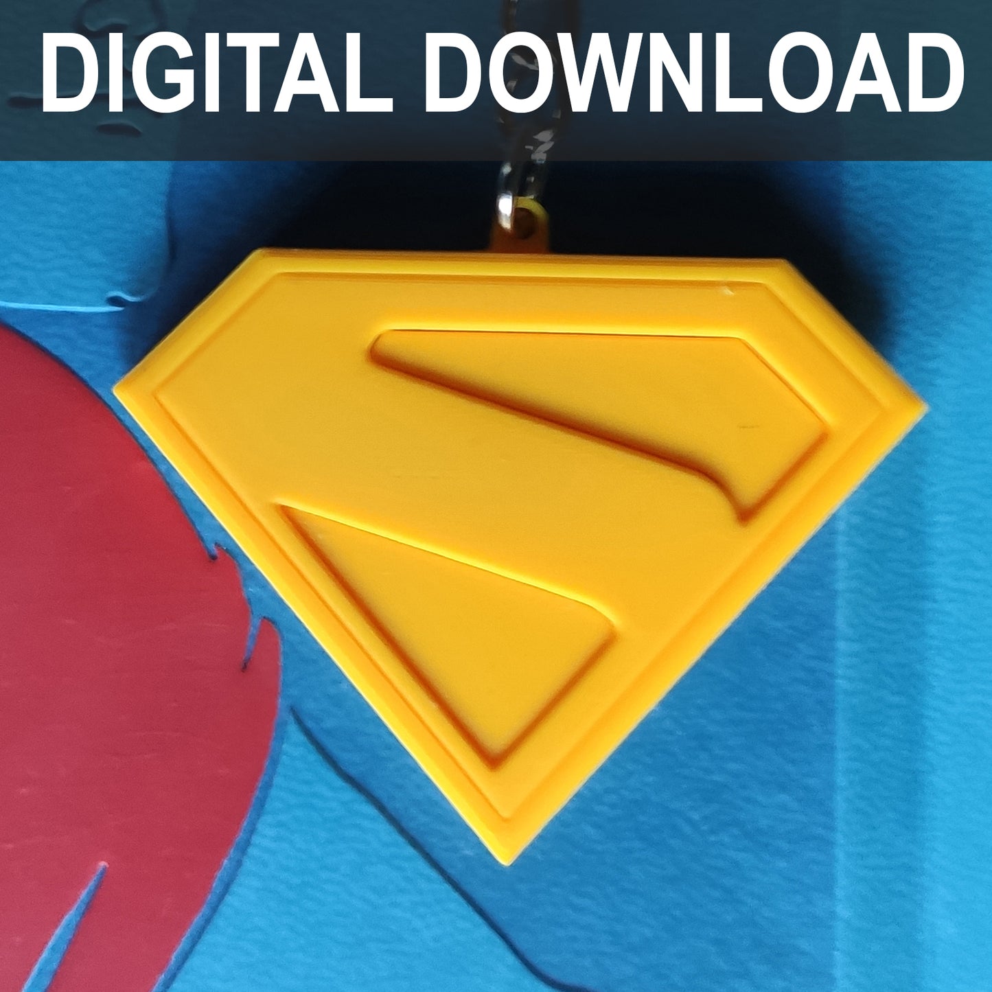 Krypto Super 2025 Keychain Digital Print File