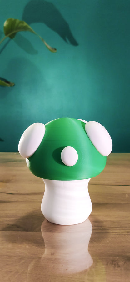 Mushroom Desk Lamp – 3D Printed USB LED Light