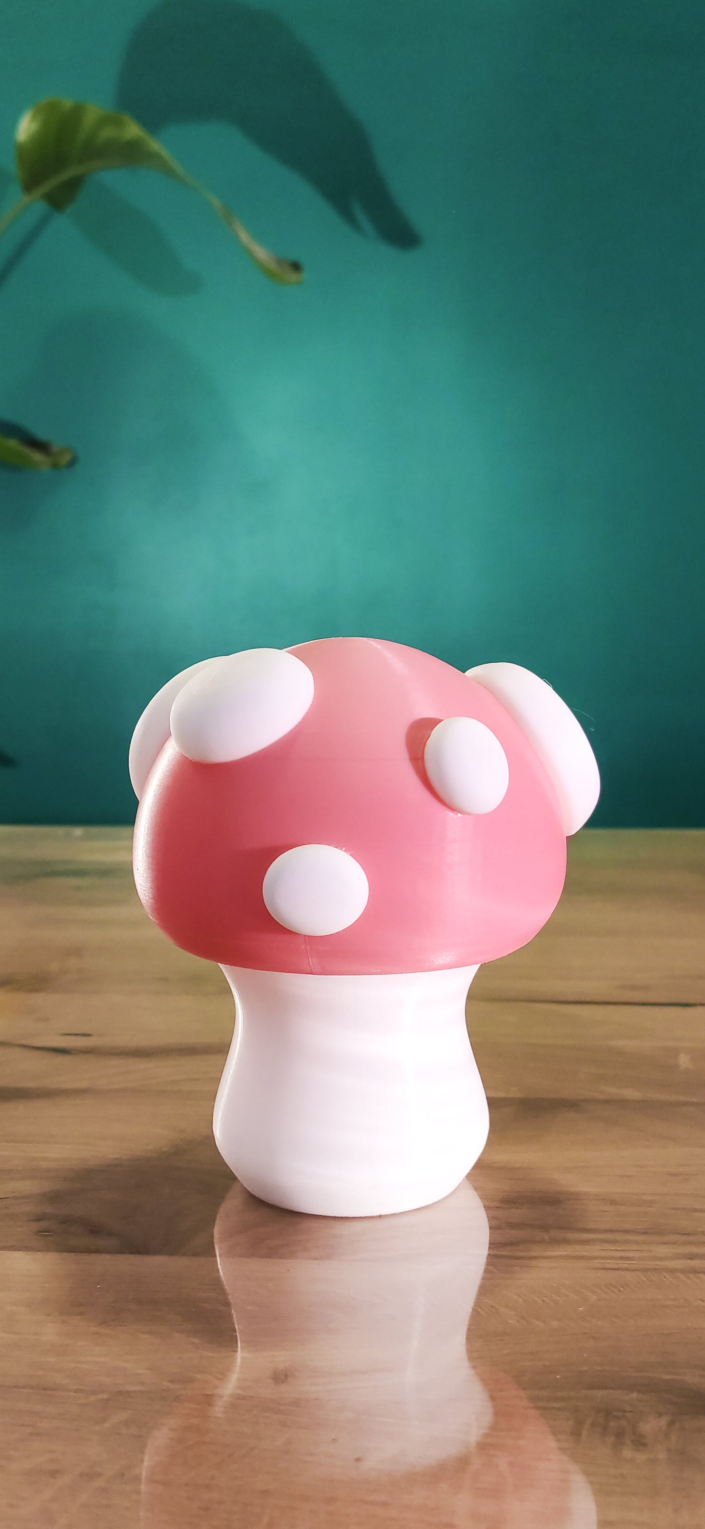Mushroom Desk Lamp – 3D Printed USB LED Light