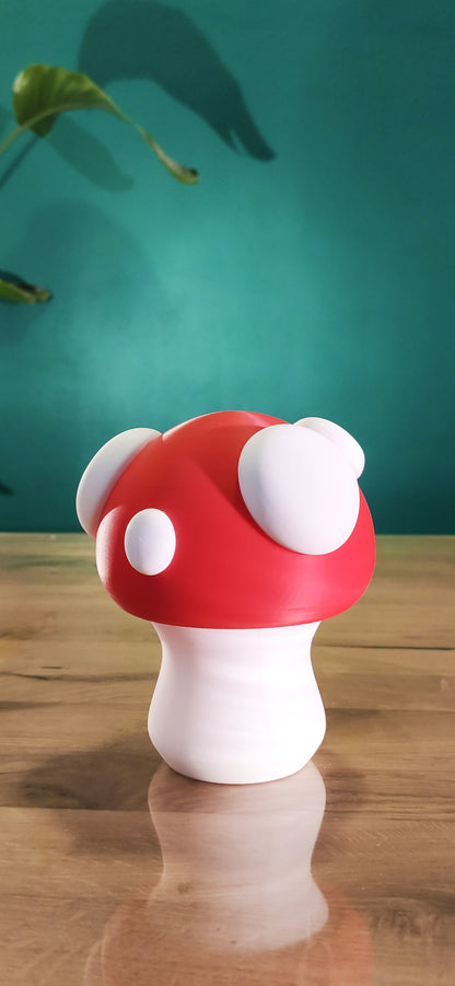 Mushroom Desk Lamp – 3D Printed USB LED Light