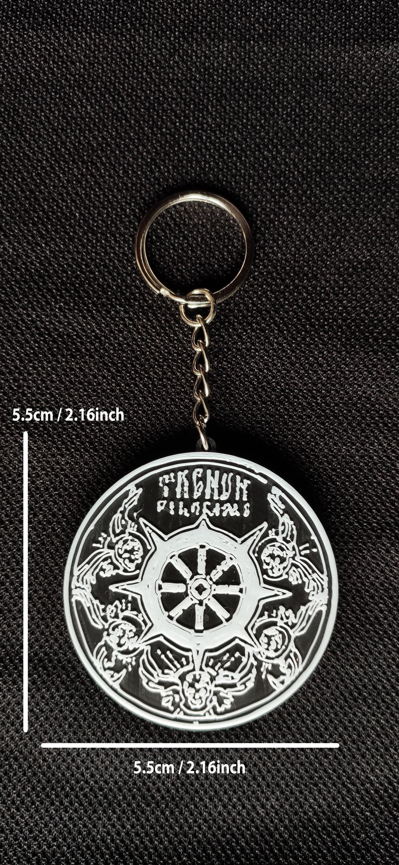 Trench Pilgrims Faction 3D Printed Keychain