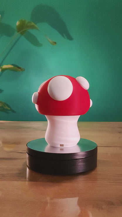 Mushroom Desk Lamp – 3D Printed USB LED Light